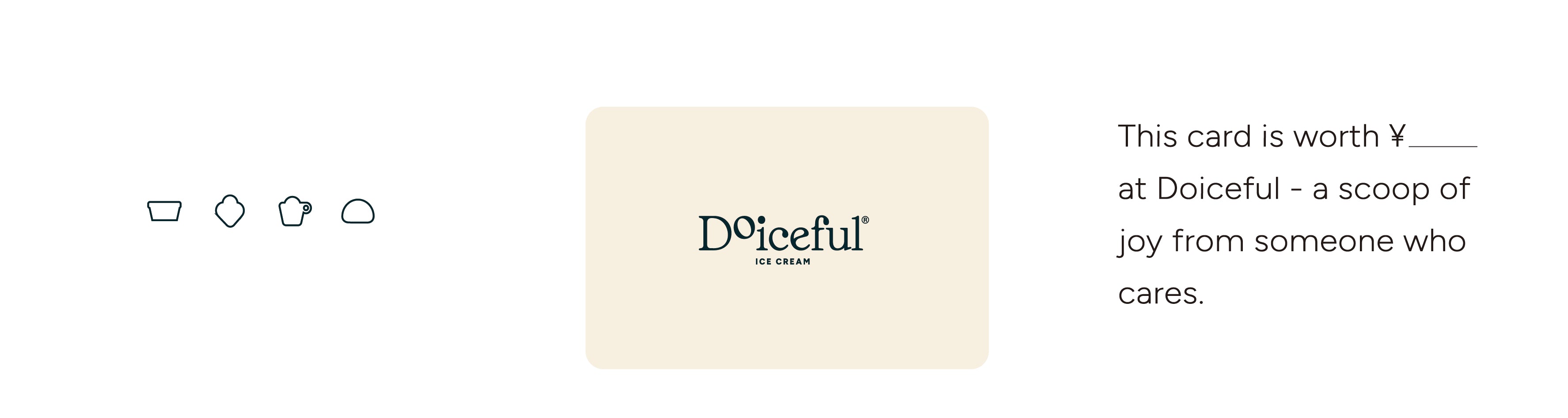 Doiceful Gift Card
