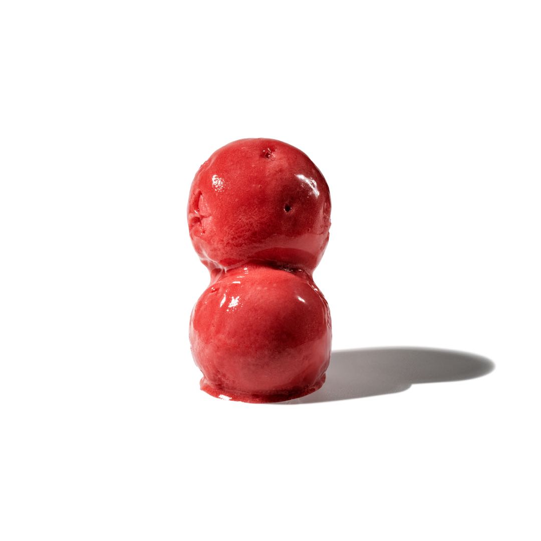 RASPBERRY & ELDERBERRY SORBET